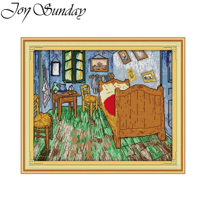 Joy Sunday Van Gogh's Bedroom  - огляд і ціна Embroidery Meaning