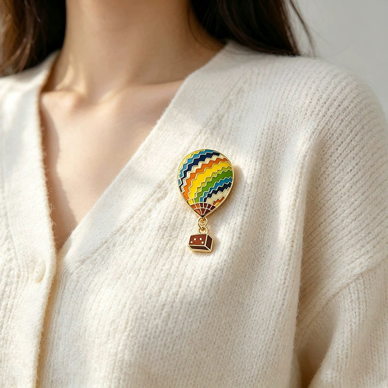 Hot Air Balloon Shaped Metal B - огляд і ціна Embroidery Bali