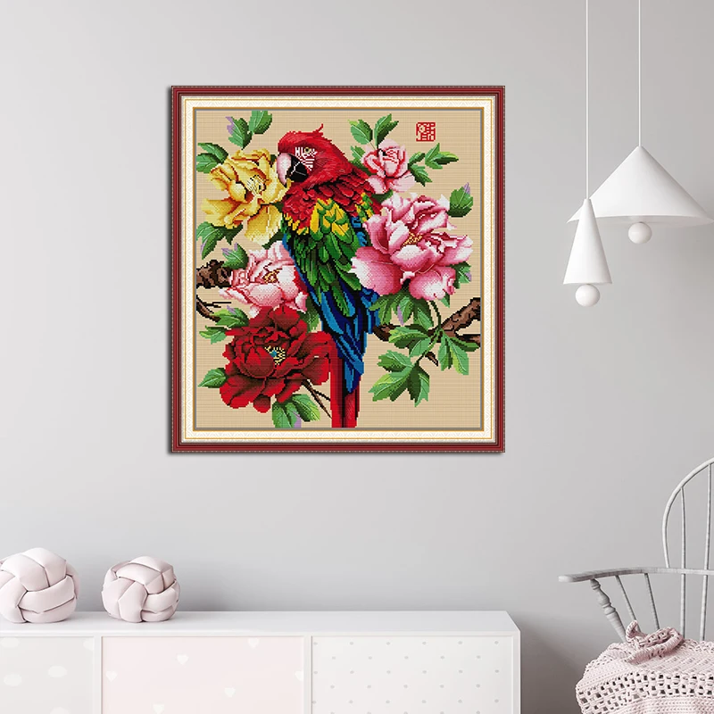 Joy Sunday Beautiful Parrot Pa - огляд і ціна Embroidery Meaning