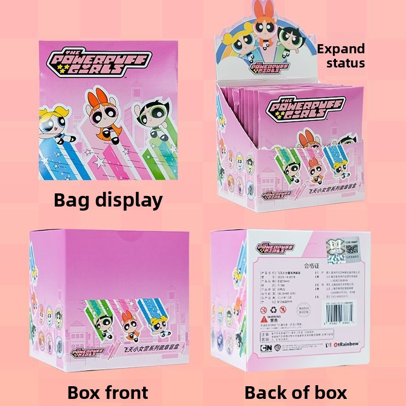 Full Box of Official Powerpuff - огляд і ціна Embroidery Reddit