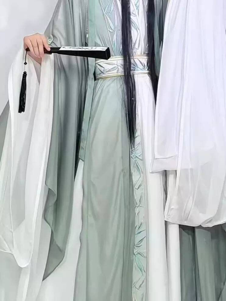 New Hanfu Women Wei Jinfeng Em - огляд і ціна Embroidery Cotton Shirt