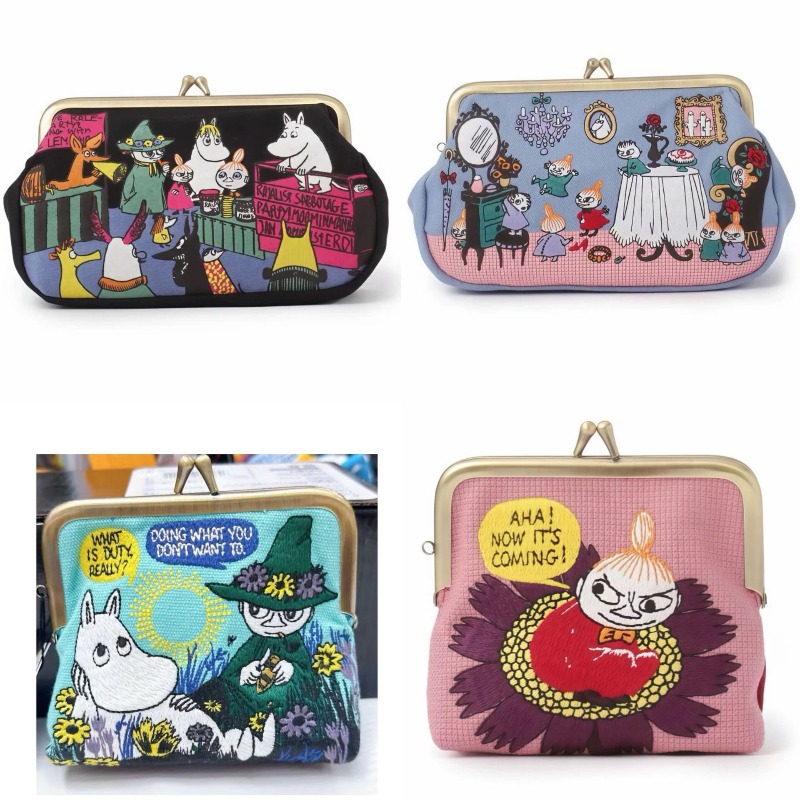 Kawaii Anime Moomins Series Mi - огляд і ціна Embroidery Bag